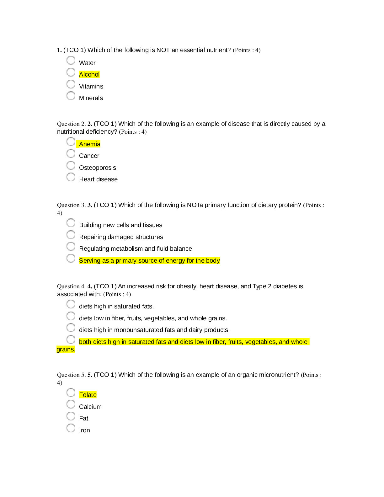 SCI228 228Midterm - EXAM AND solutions